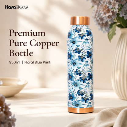 KasaCore Pure Copper Bottle 950ml – Leakproof