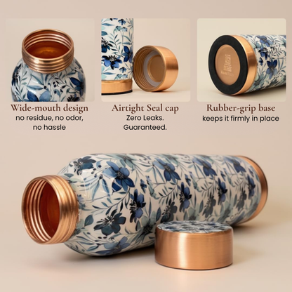 KasaCore Pure Copper Bottle 950ml – Leakproof