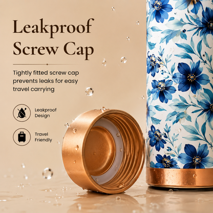 KasaCore Pure Copper Bottle 950ml – Leakproof