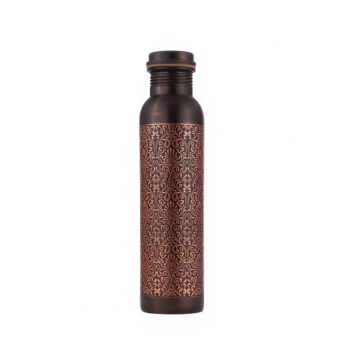 KasaCore Engraved Copper Bottle 950ml – Leakproof
