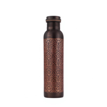 KasaCore Engraved Copper Bottle 950ml – Leakproof