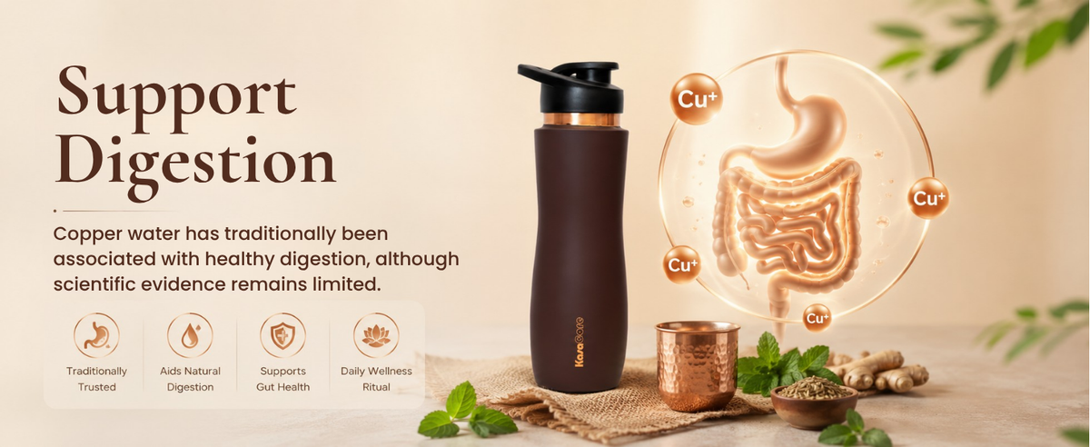 KasaCore Brown Matte Copper Sipper 750ml – Flip Top detail 4