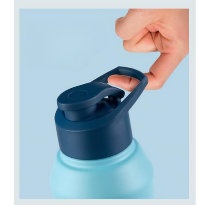 KasaCore 1L Stainless Steel Sipper Bottle for Gym & Work