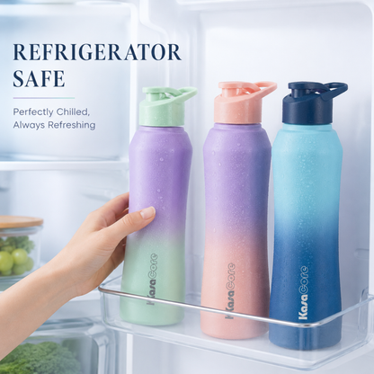 KasaCore 1L Stainless Steel Sipper Bottle for Gym & Work