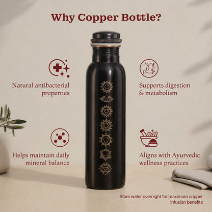 7 Chakra Copper Water Bottle – 950ml