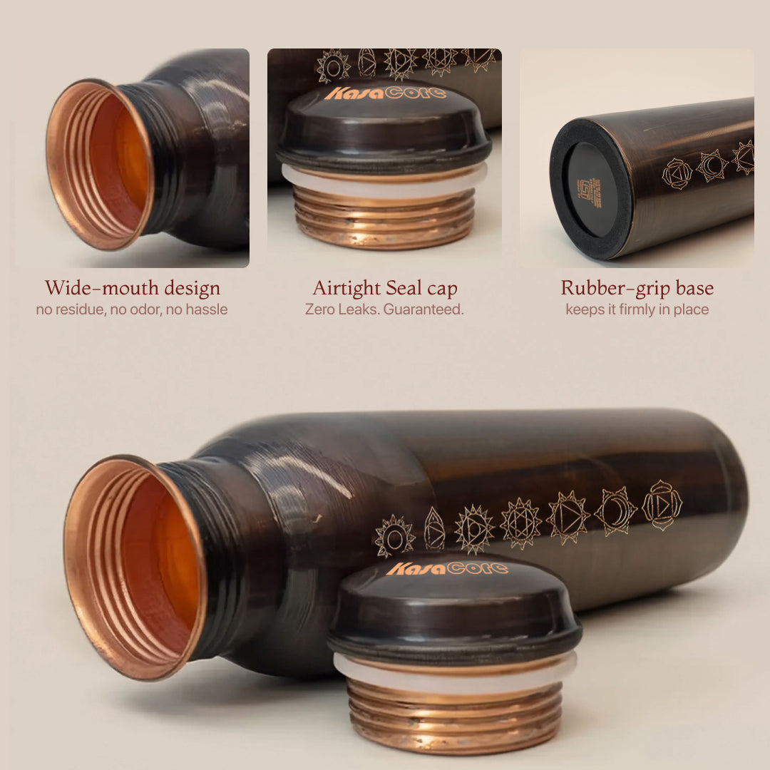 7 Chakra Copper Water Bottle – 950ml