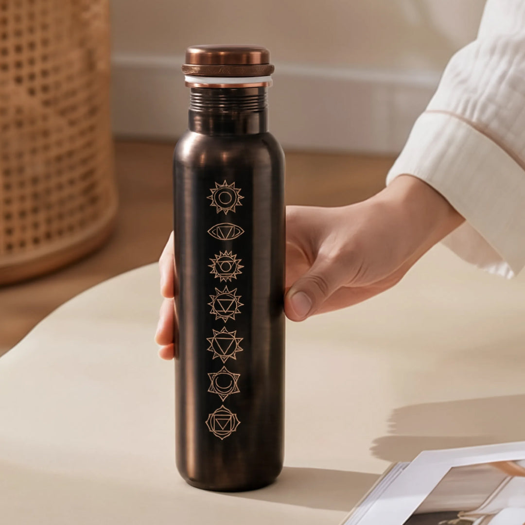 7 Chakra Copper Water Bottle – 950ml