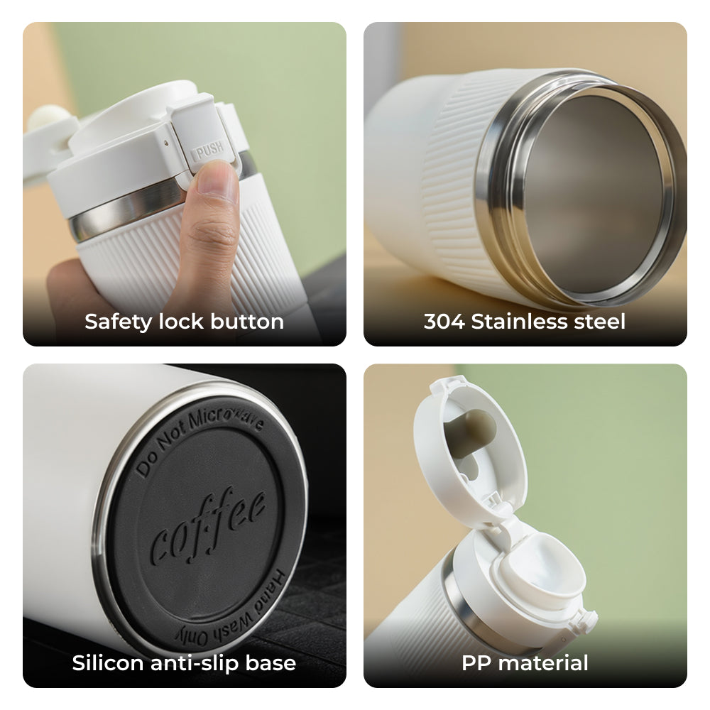 KasaCore 380ml Leak-Proof Insulated  Travel Mug
