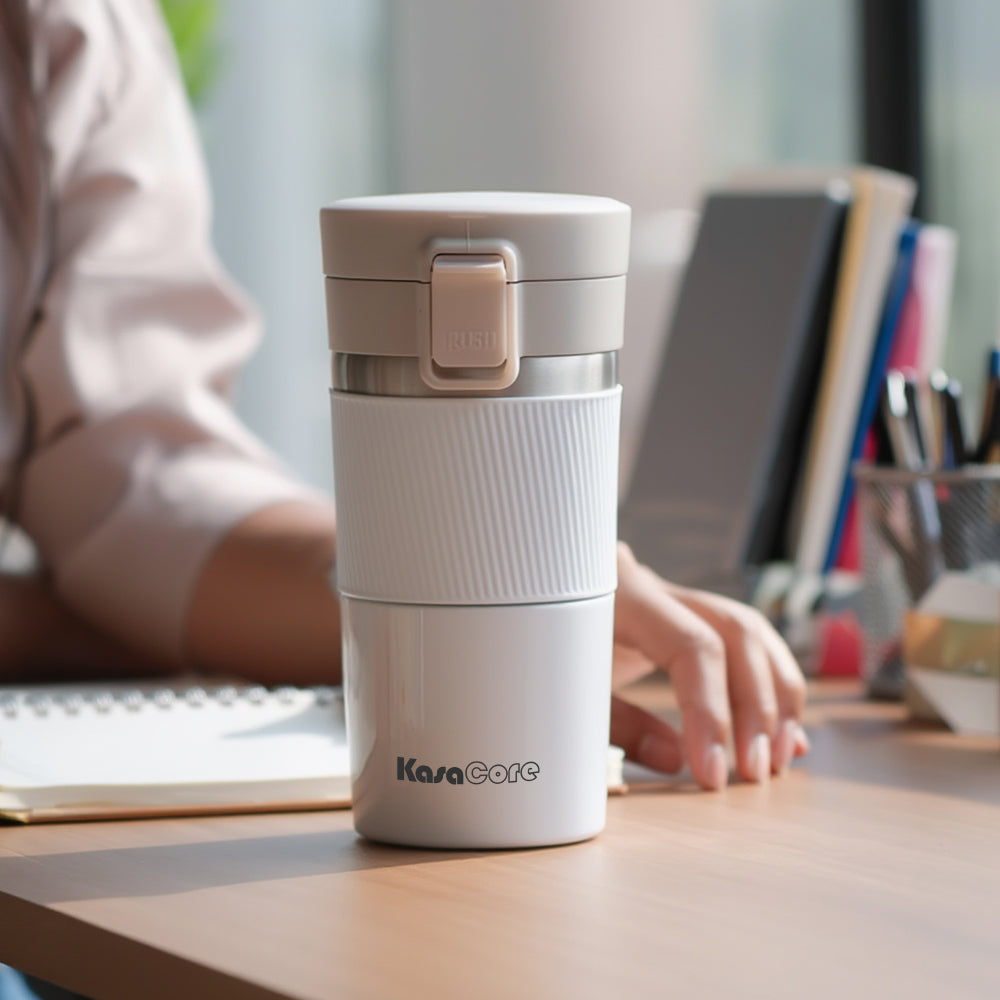 KasaCore 380ml Leak-Proof Insulated  Travel Mug