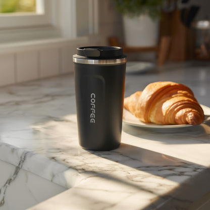 Coffee Tumbler - Double Wall Vacuum Insulated 450ml