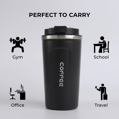 Coffee Tumbler - Double Wall Vacuum Insulated 450ml