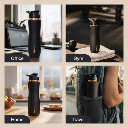 KasaCore Copper Sipper Bottle – 750ml