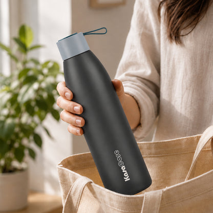 KasaCore Double Wall Steel Bottle – 24h Cold & Hot Flask