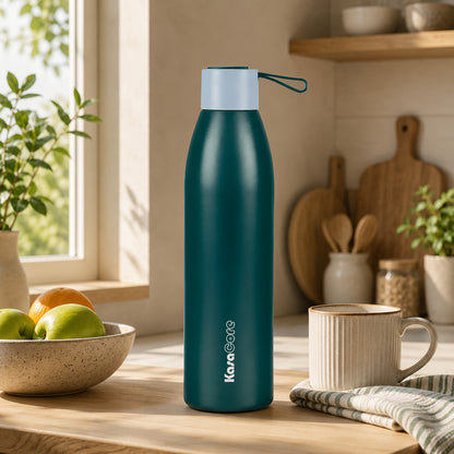 KasaCore Double Wall Steel Bottle – 24h Cold & Hot Flask
