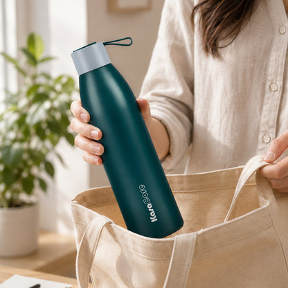 KasaCore Double Wall Steel Bottle – 24h Cold & Hot Flask