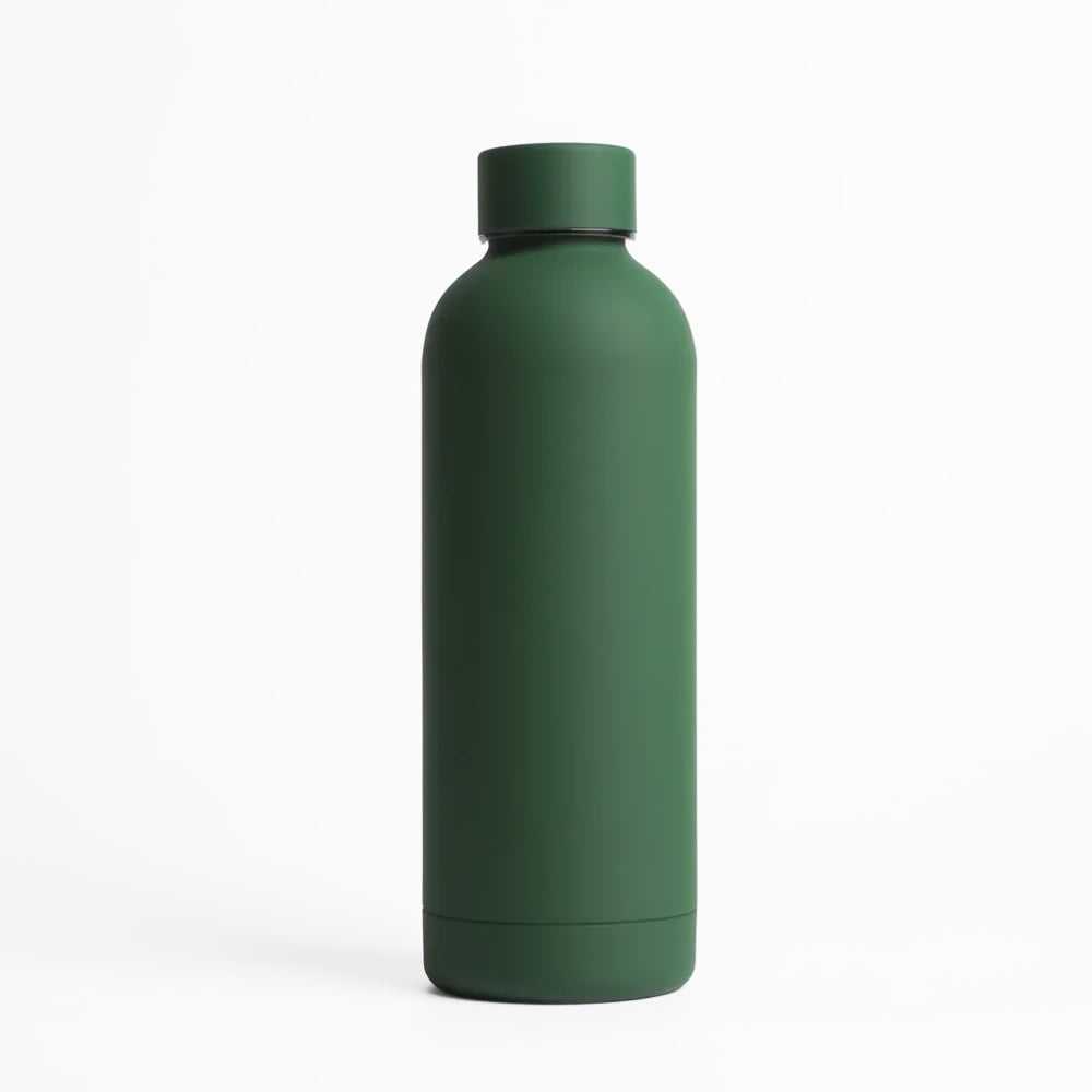 Rubber Coated Insulated Water Bottle 500ml