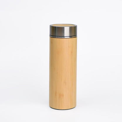 Bamboo Bottle - Double Wall Vacuum Insulated 450ml