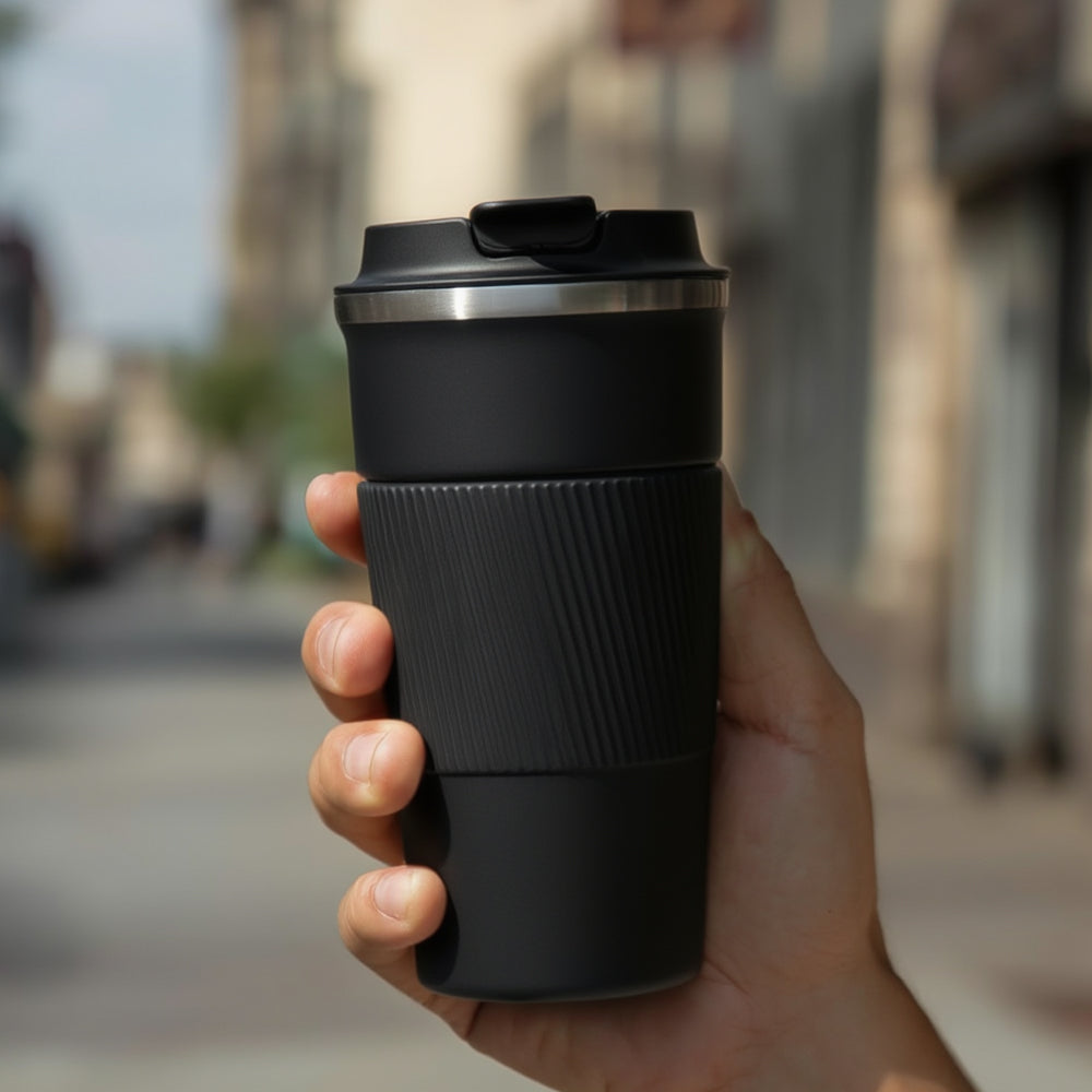 Travel Tumbler - Double Wall Vacuum Insulated 450ml