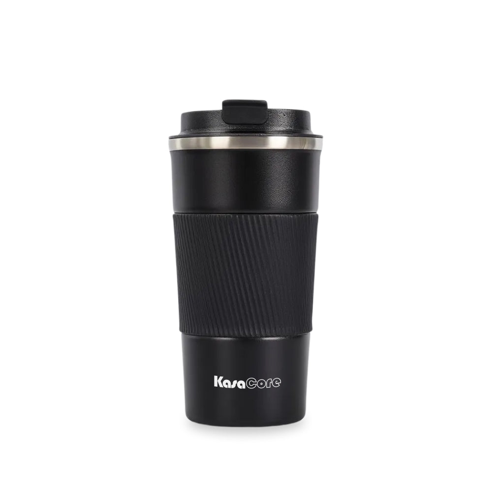 KasaCore 450ml Insulated Travel Tumbler with Silicone Grip