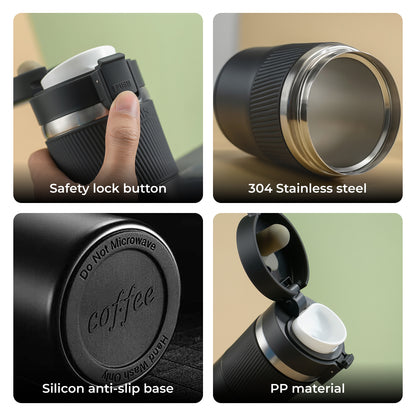 KasaCore 380ml Leak-Proof Insulated  Travel Mug