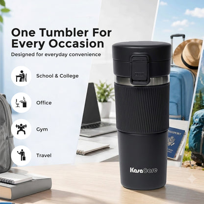 KasaCore 380ml Leak-Proof Insulated  Travel Mug