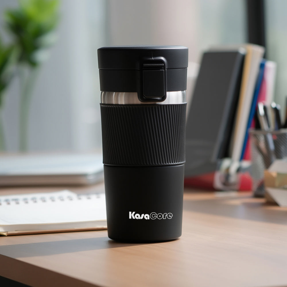 KasaCore 380ml Leak-Proof Insulated  Travel Mug