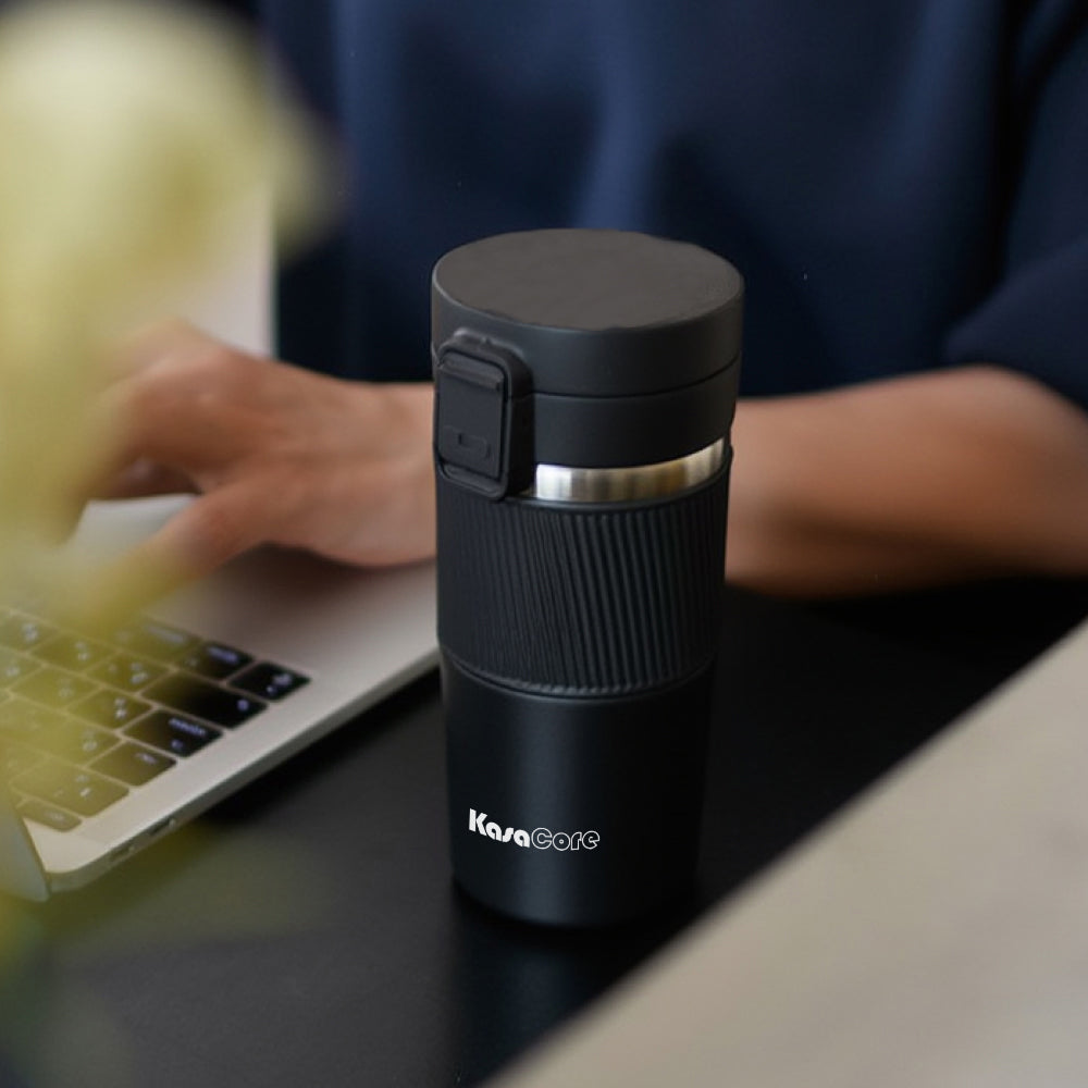 KasaCore 380ml Leak-Proof Insulated  Travel Mug