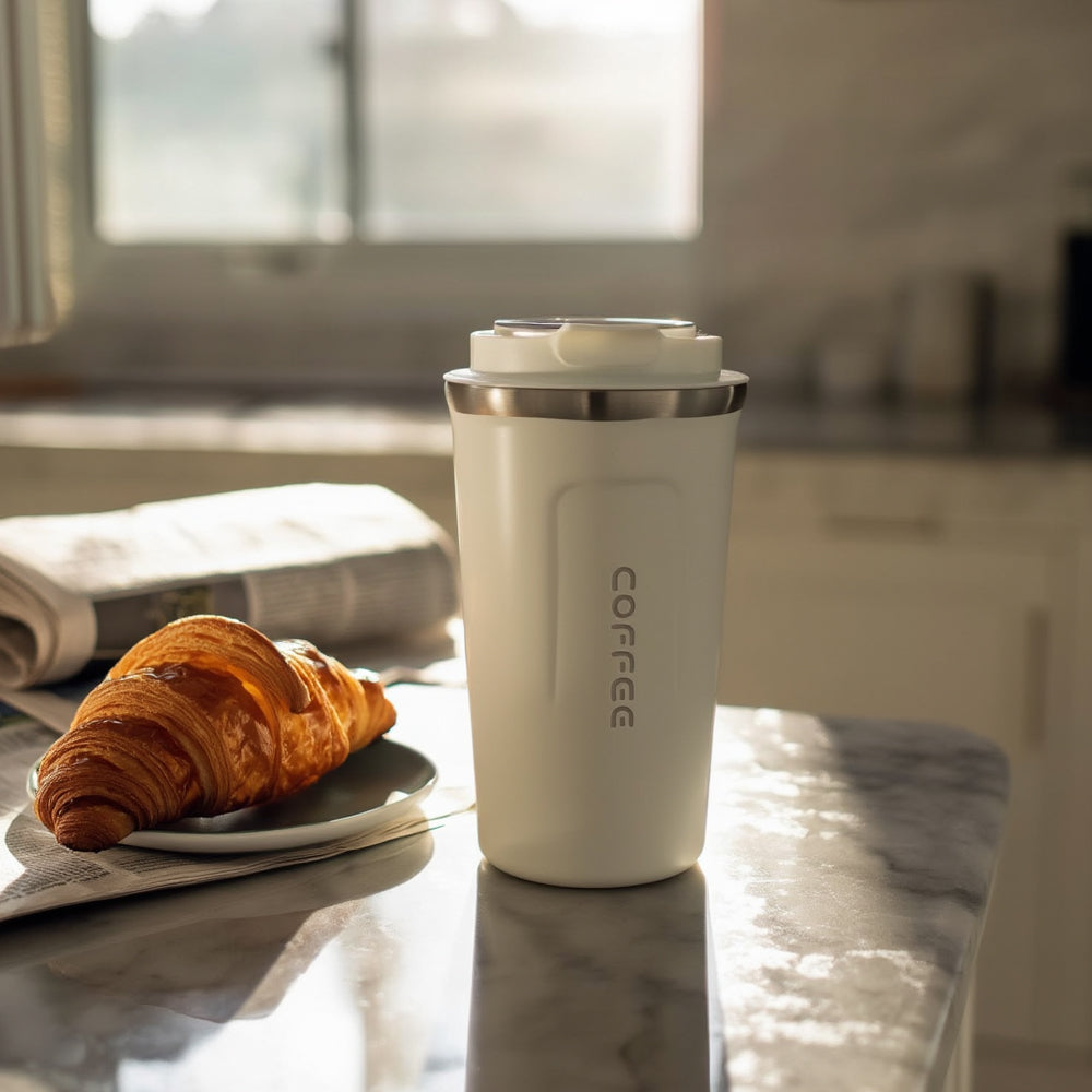 Coffee Tumbler - Double Wall Vacuum Insulated 450ml