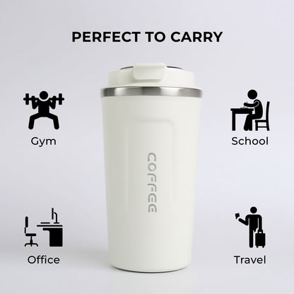 Coffee Tumbler - Double Wall Vacuum Insulated 450ml
