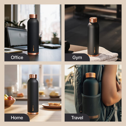 KasaCore Copper Water Bottle – 950ml