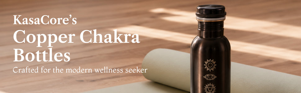 7 Chakra Copper Water Bottle – 950ml detail 7