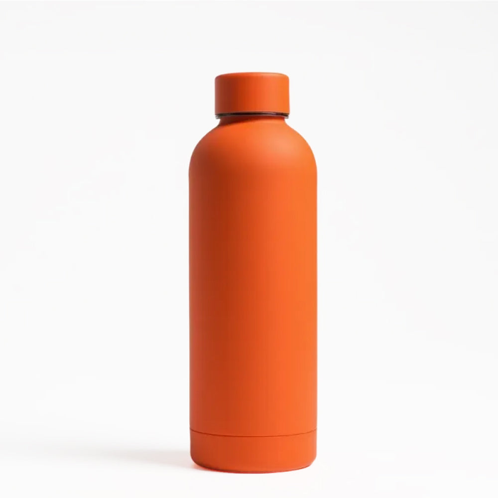 Rubber Coated Insulated Water Bottle 500ml