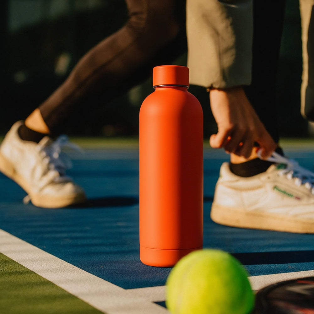 Rubber Coated Insulated Water Bottle 500ml