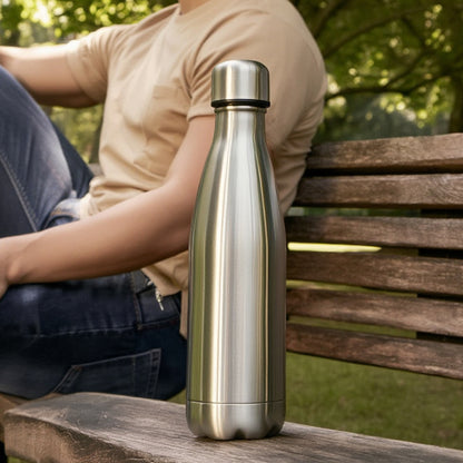 Steel Bottle – Single Wall Vacuum Insulated 500ml