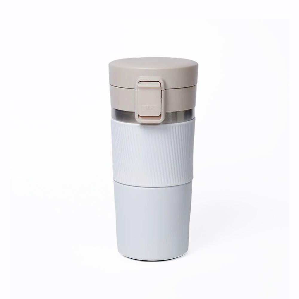 Push Tumbler – Insulated Travel Coffee Mug 380ml