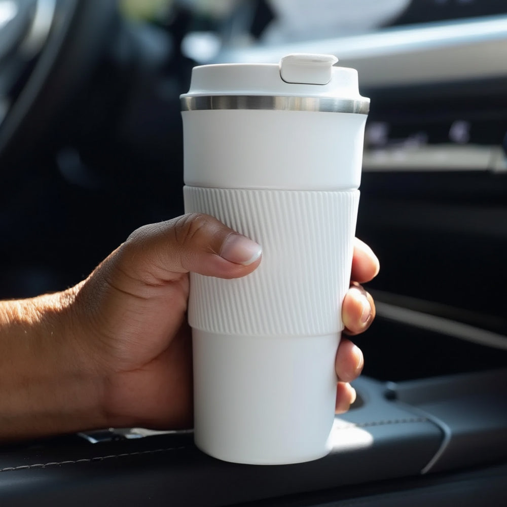 Travel Tumbler - Double Wall Vacuum Insulated 450ml