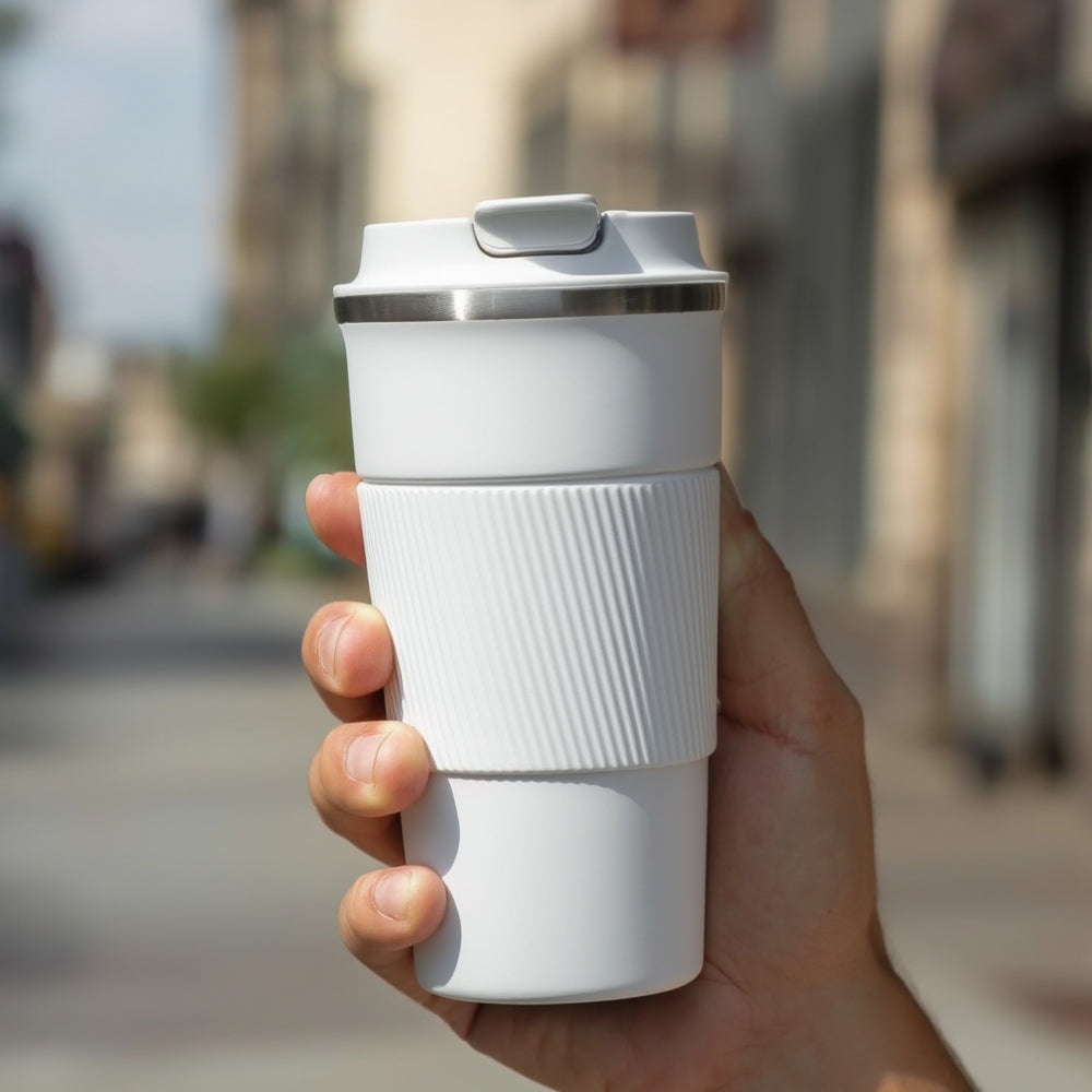 Travel Tumbler - Double Wall Vacuum Insulated 450ml