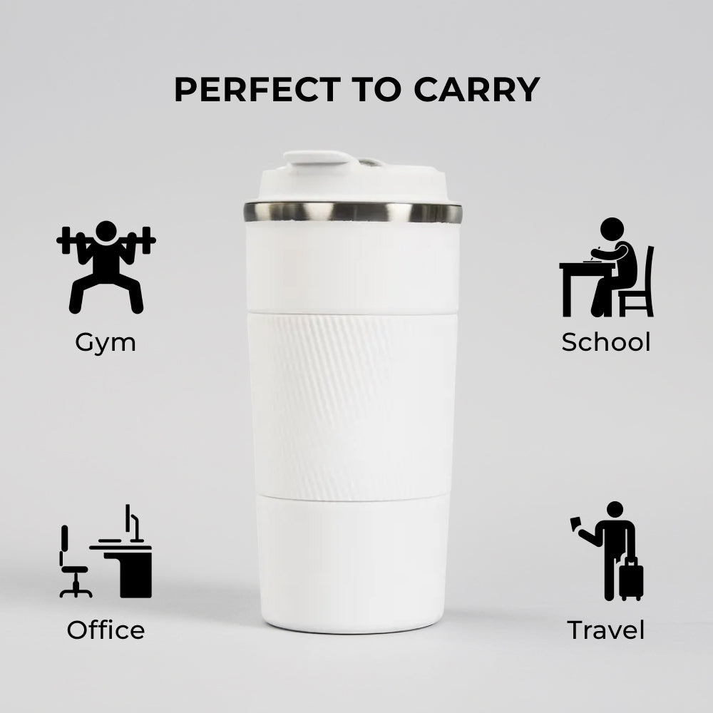 Travel Tumbler - Double Wall Vacuum Insulated 450ml